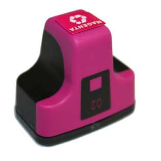 Remanufactured HP C8772WN / 02 cartridge - magenta