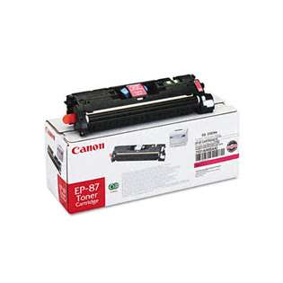 Canon EP-87 Genuine Original (OEM) laser toner cartridge, 4000 pages, magenta