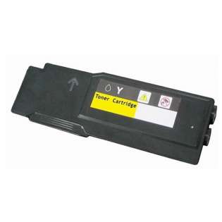 Remanufactured Dell C3760, C3765 toner cartridge, yellow