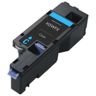 Remanufactured Dell 593-BBJU (H5WFX) toner cartridge - cyan