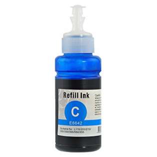 Compatible Epson T664220 (664) ink cartridge - cyan