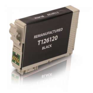 Remanufactured Epson T126120 / 126 cartridge - high capacity black