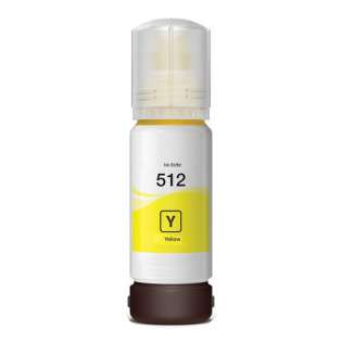 Compatible ink bottle for Epson T512420 (512) - yellow