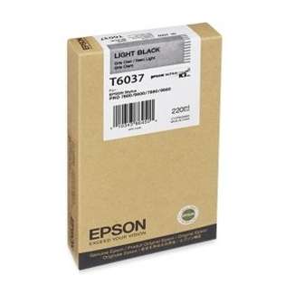 Epson T603700 Genuine Original (OEM) ink cartridge, light black