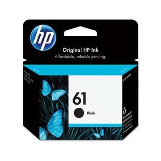 HP 61, CH561WN Genuine Original (OEM) ink cartridge, black