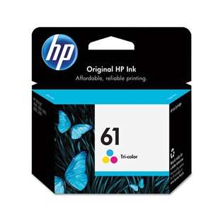 HP 61, CH562WN Genuine Original (OEM) ink cartridge, tri-color