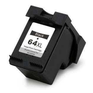 Remanufactured HP N9J92AN (HP 64XL) print ink cartridge - black