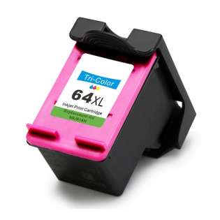 Remanufactured HP N9J91AN (HP 64XL) print ink cartridge - color