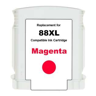 Remanufactured HP C9392AN / 88XL cartridge - magenta