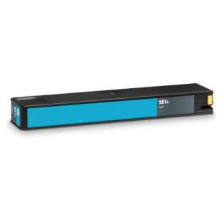 Remanufactured HP J3M68A (HP 981A) ink cartridge - cyan