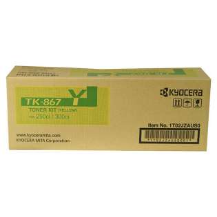 Original Kyocera Mita TK-867Y toner cartridge - yellow