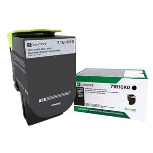 Original Lexmark 71B10K0 toner cartridge - black