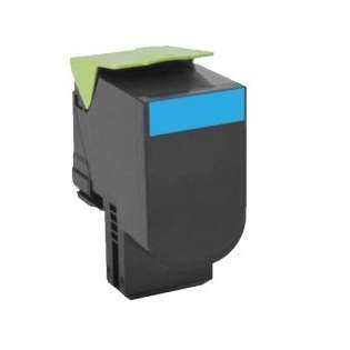 Remanufactured Lexmark 80C1SC0 toner cartridge - cyan