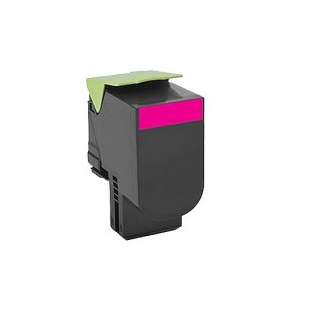 Remanufactured Lexmark 80C1SM0 toner cartridge - magenta