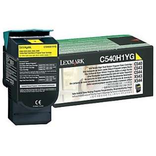 Remanufactured Lexmark C540H1YG toner cartridge - yellow