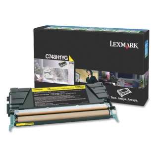 OEM Lexmark X748H1YG cartridge - high capacity yellow