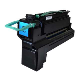 Remanufactured Lexmark X792X2CG toner cartridge - extra high capacity yield cyan