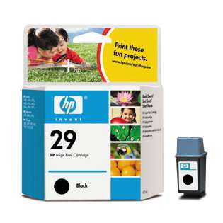 HP 29, 51629A Genuine Original (OEM) ink cartridge, black