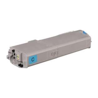 Compatible Okidata 46490603 toner cartridge - high capacity yield cyan
