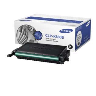 OEM Samsung CLP-K660B cartridge - black
