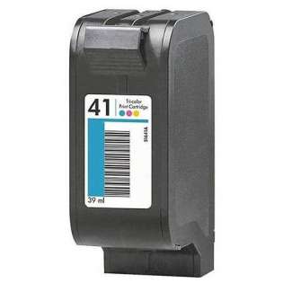 Remanufactured HP 51641A / 41 ink cartridge - color, #41