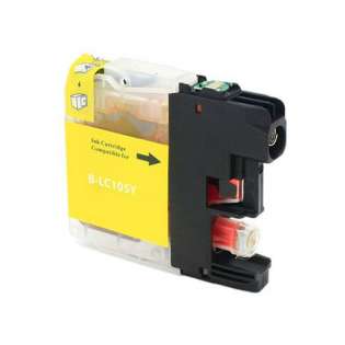 Compatible inkjet cartridge for Brother LC103Y / LC101Y - yellow, 600 pages