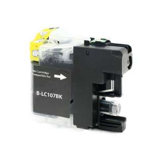 Compatible cartridge for Brother LC107BK - black, 1200 pages