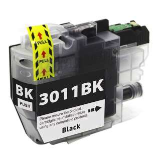 Compatible Elevated Ink brand inkjet cartridge for Brother LC3011BK - black
