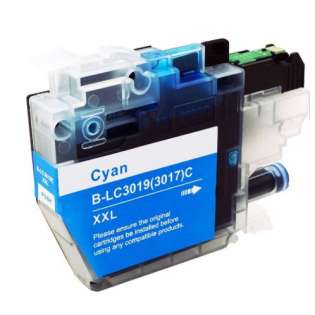 Brother LC3019C ink cartridge compatible - super high capacity yield cyan