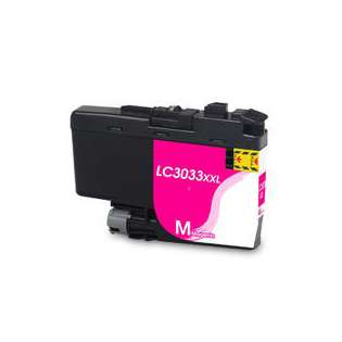 Compatible inkjet cartridge for Brother LC3033M - super high yield magenta