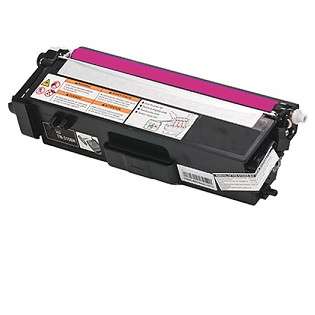Compatible Brother TN315M toner cartridge, 3500 pages, high capacity yield, magenta