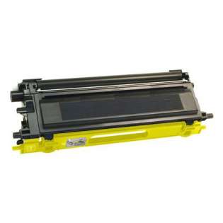 Compatible Brother TN115Y toner cartridge, 4000 pages, high capacity yield, yellow