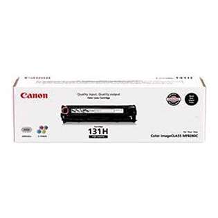 Canon 131 II Genuine Original (OEM) laser toner cartridge, 2400 pages, high capacity yield, black