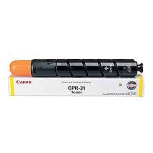 Canon GPR-31 Genuine Original (OEM) laser toner cartridge, 27000 pages, yellow