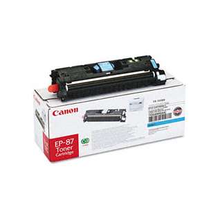 Canon EP-87 Genuine Original (OEM) laser toner cartridge, 4000 pages, cyan