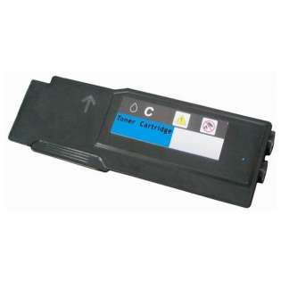 Remanufactured Dell C3760, C3765 toner cartridge, 9000 pages, cyan