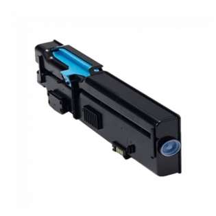 Remanufactured Dell C2660, C2665 toner cartridge, 4000 pages, cyan