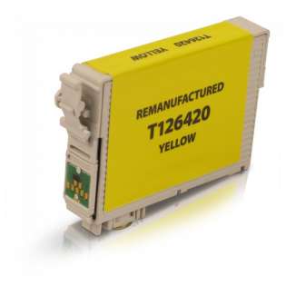 Remanufactured Epson T126420 / 126 cartridge - high capacity yellow