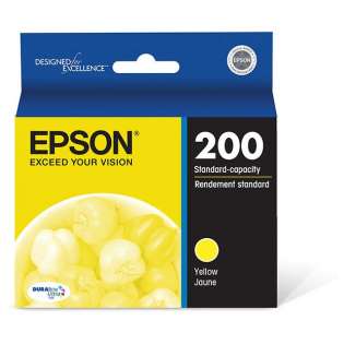 Epson 200, T200420 Genuine Original (OEM) ink cartridge, yellow