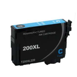 Remanufactured Epson T200XL220 / 200XL cartridge - high capacity pigmented cyan
