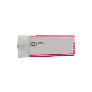 Remanufactured Epson T606300 ink cartridge, magenta