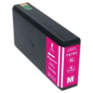 Remanufactured Epson 676XL, T676XL320 ink cartridge, high capacity yield, magenta