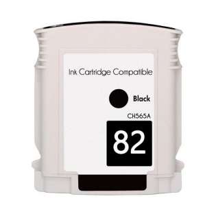 Remanufactured HP 82, CH565A ink cartridge, high capacity yield, black