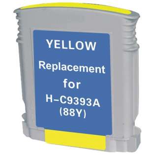 Remanufactured HP C9393AN / 88XL cartridge - yellow