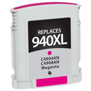 Remanufactured HP C4908AN cartridge / HP 940xl high capacity- magenta