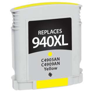 Remanufactured HP C4909AN cartridge / HP 940xl high capacity - yellow