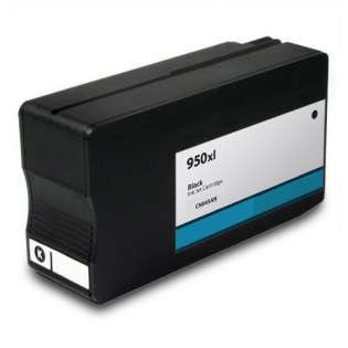 Premium HP 950XL, CN045AN ink cartridge, USA made, high capacity yield, black, 2300 pages