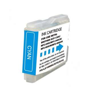 Compatible cartridge for Brother LC51C - high capacity cyan