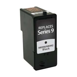 Remanufactured Dell Series 9, MK992 ink cartridge, high capacity yield, black