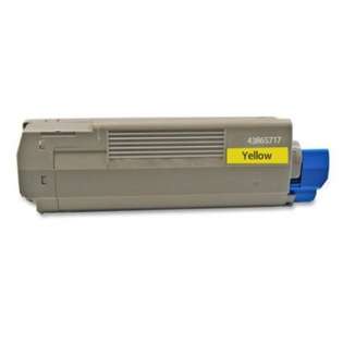 Replacement for Okidata 43865717 cartridge - yellow